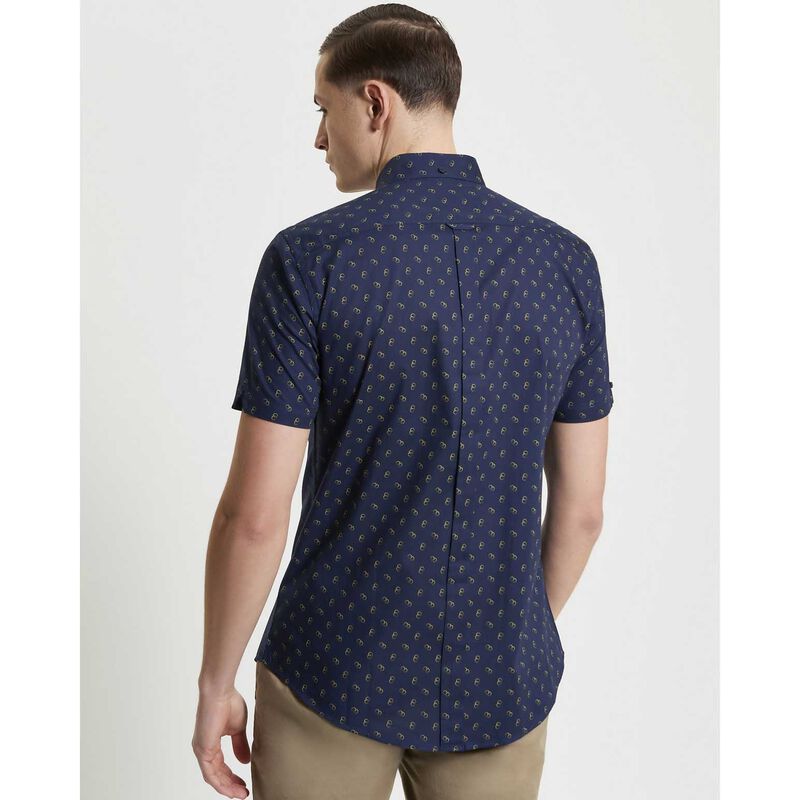 Ben Sherman Stipple Print Shirt image number 1